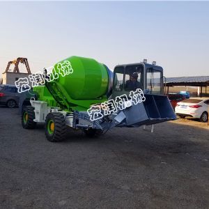 鉸接式混泥土攪拌車(chē)