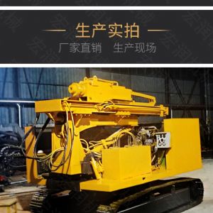 助力青海電網(wǎng)工程光伏打樁機，履帶打樁機