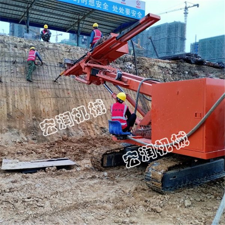生產(chǎn)多功能液壓錨固鉆機，山體護坡鉆孔機