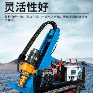 小型電動(dòng)潛孔鉆機