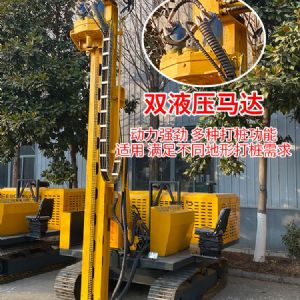 雙液壓雙馬達打樁機